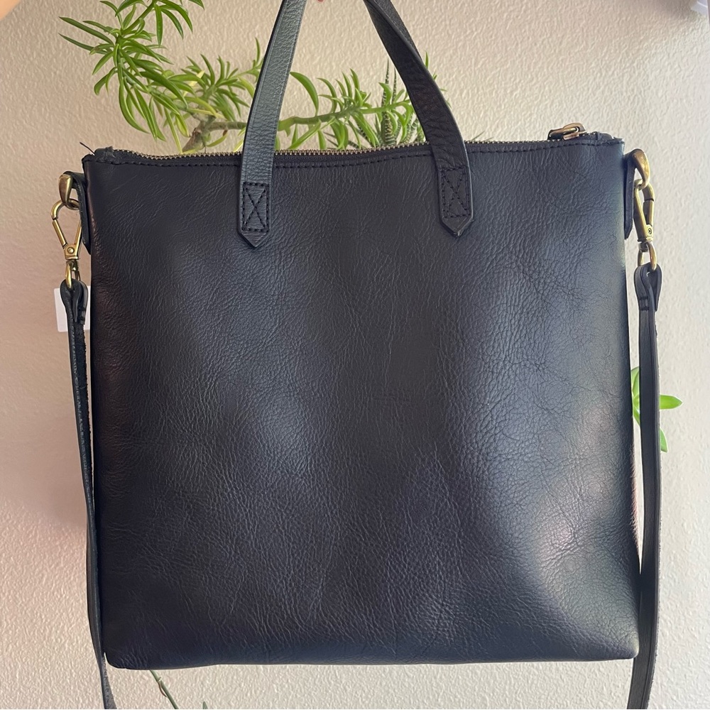 Madewell Zip Top Transport Tote